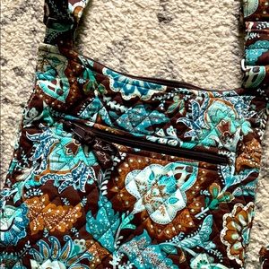 Vera Bradley matching purse, clutch, and wallet